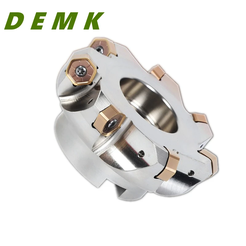 NC45HX 0906 The double-sided 6-corner 12-edge fast-feed heavy-duty milling cutter head is used for inserting HNMU0906 HNMG