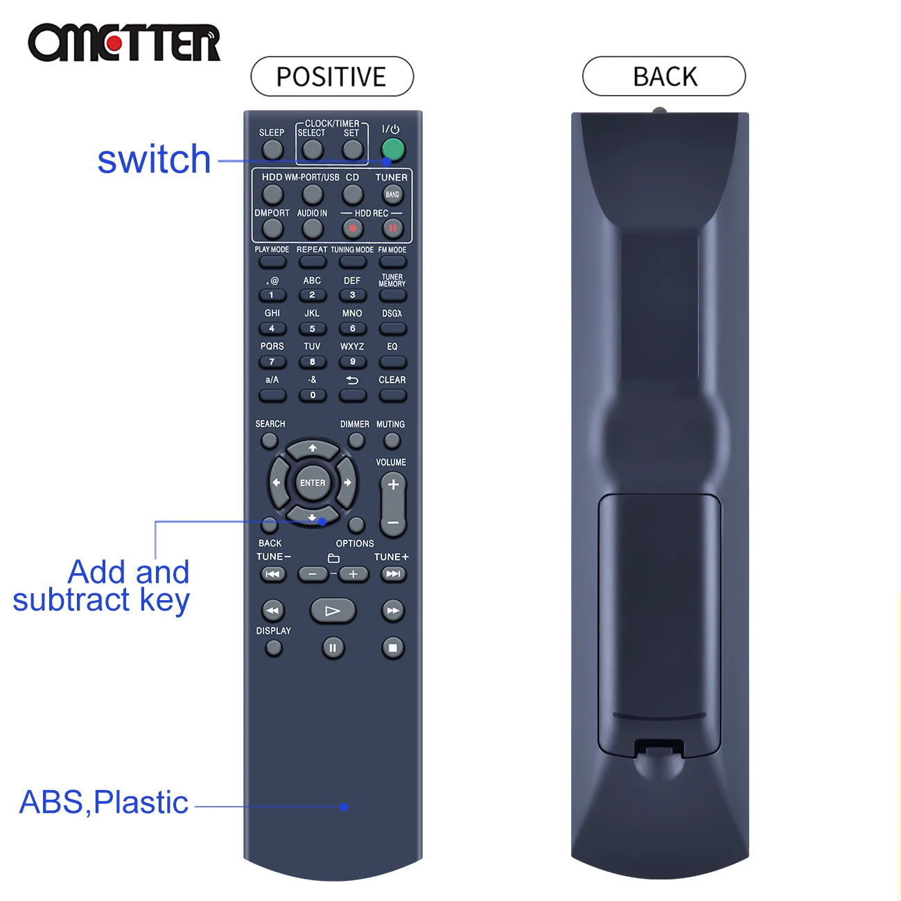RM-E02E Original para sistema de Audio Sony, mando a distancia AV, nuevo, HCD-E300HD RME02E