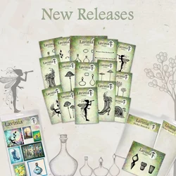 Colección de plantillas de sello transparente de cosas mágicas, álbum de fotos de álbum de recortes, grabado decorativo, tarjeta de papel hecha a mano DIY, nuevo, 2024