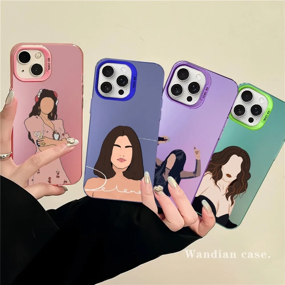 

Selena Gomez Revelacion Phone Case For iPhone 16 15 14 13 12 11 Pro Max X XR XSMAX 8 7 Plus Matte Shockproof Back Cover