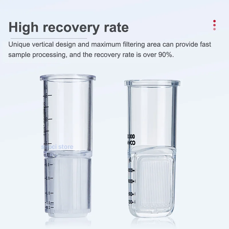 3KD~100KD Ultrafiltration TubeUltra Centrifugal Filter Unit 0.5ml 4ml 15ml PP Centrifuge Tubes with RC Membrane, Screw Caps