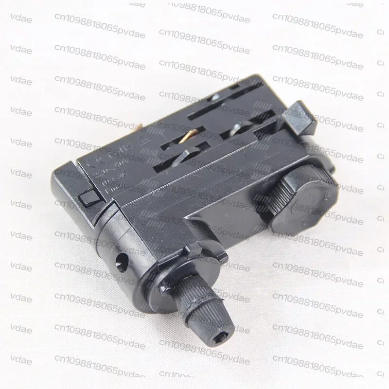 Four Wire Guide Rail Head Black White LED Track Lamp Guide Shell Track Light Fitting 10pcs