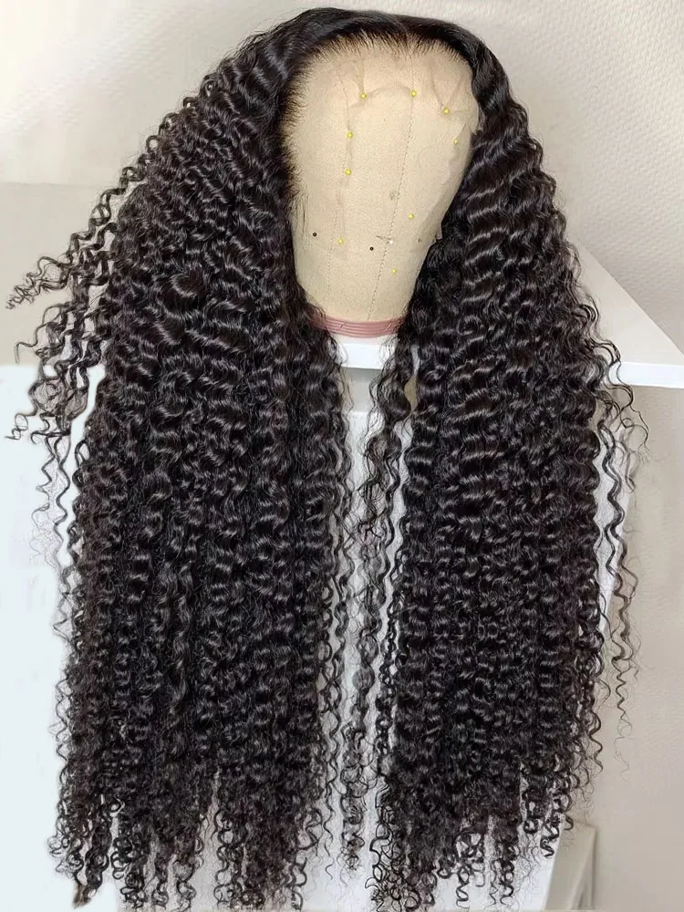 

32 34 36 Inch Deep Wave Wigs Human Hair 13x6 HD Lace Frontal Wig Brazilian Curly Lace Front With Baby Hair For Women Preplucked