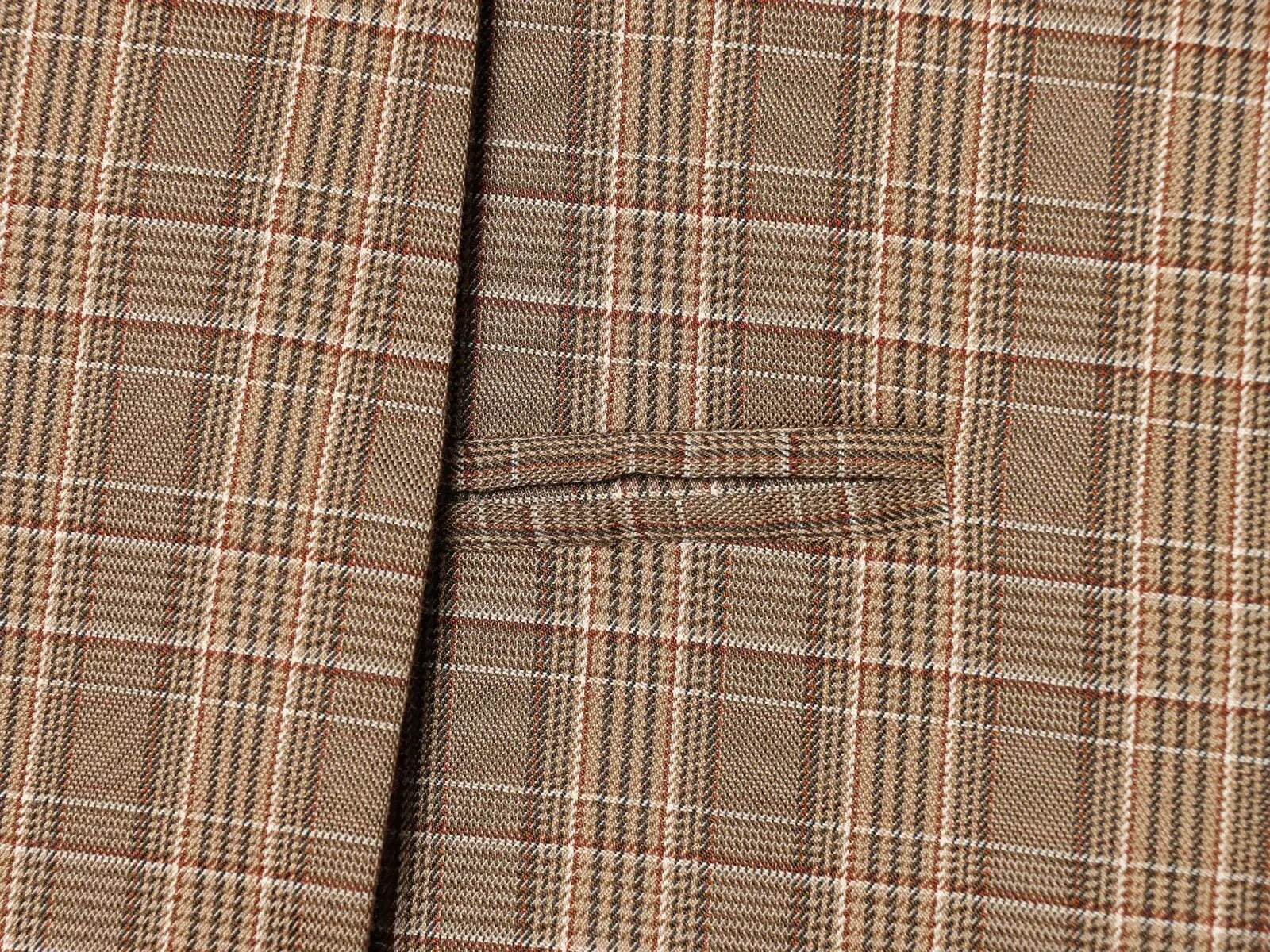 Damen Blazer mit unregelmäßigem Karomuster, neue Mode, Frühling, lockerer Schnitt, lässig-schicker Damen-Blazer, Oberbekleidung – Detail 6