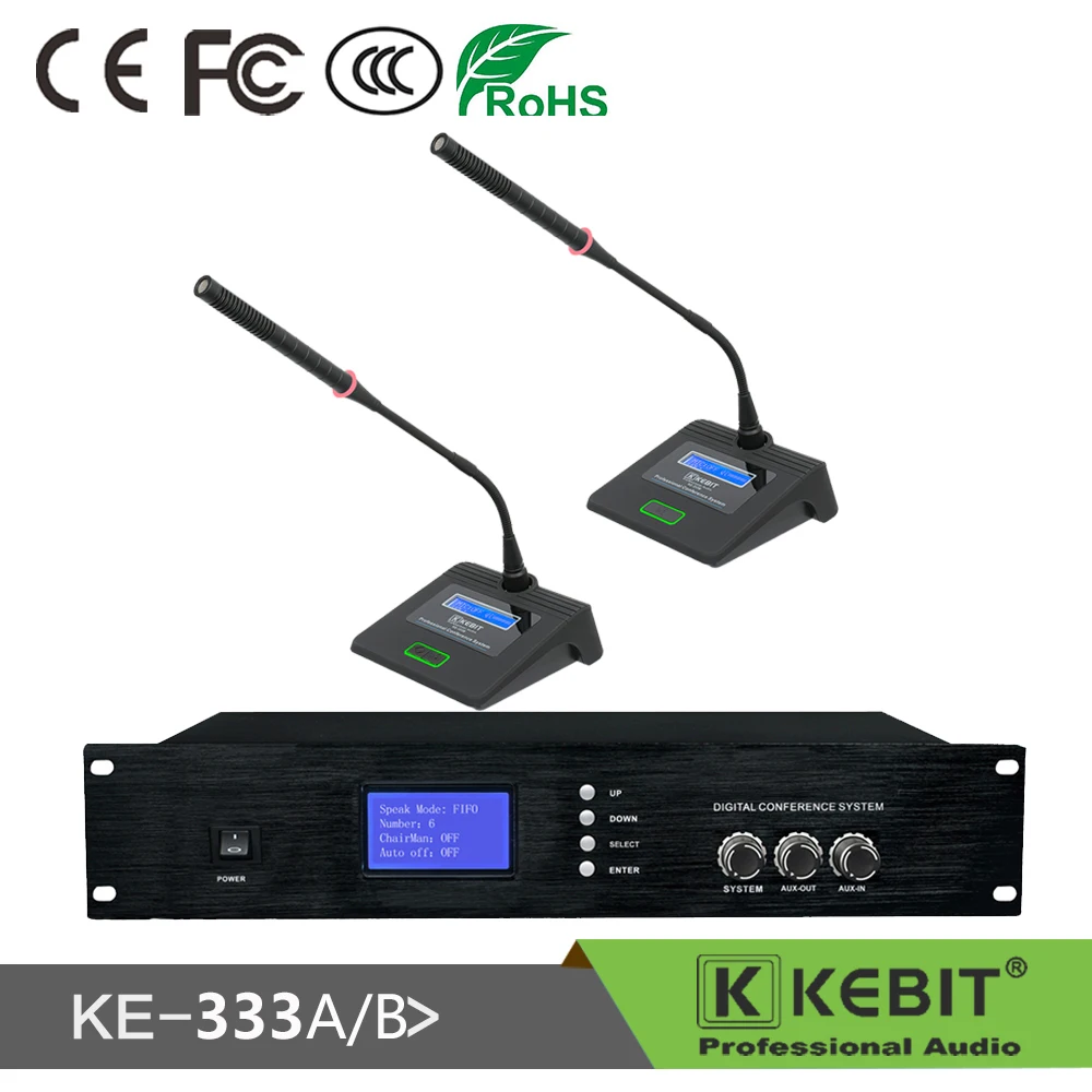 KE-333AB  Professional discussion conference system Chairman Unit