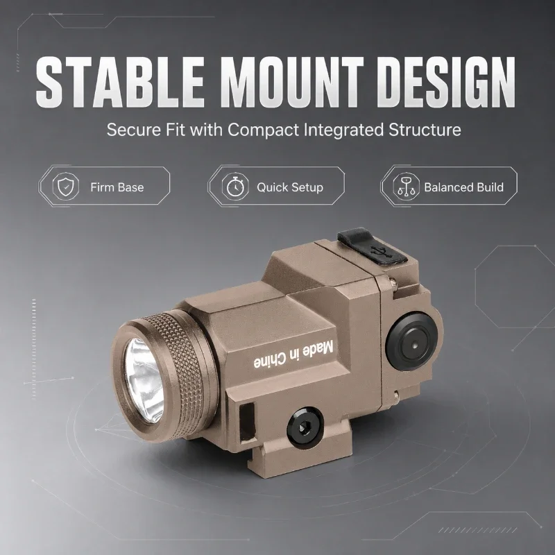 WL14 Small Portable Flashlight 800LM Multi Brightness Modes Type‑C Rechargeable Emergency Hand Torch For Daily Outdoor Use