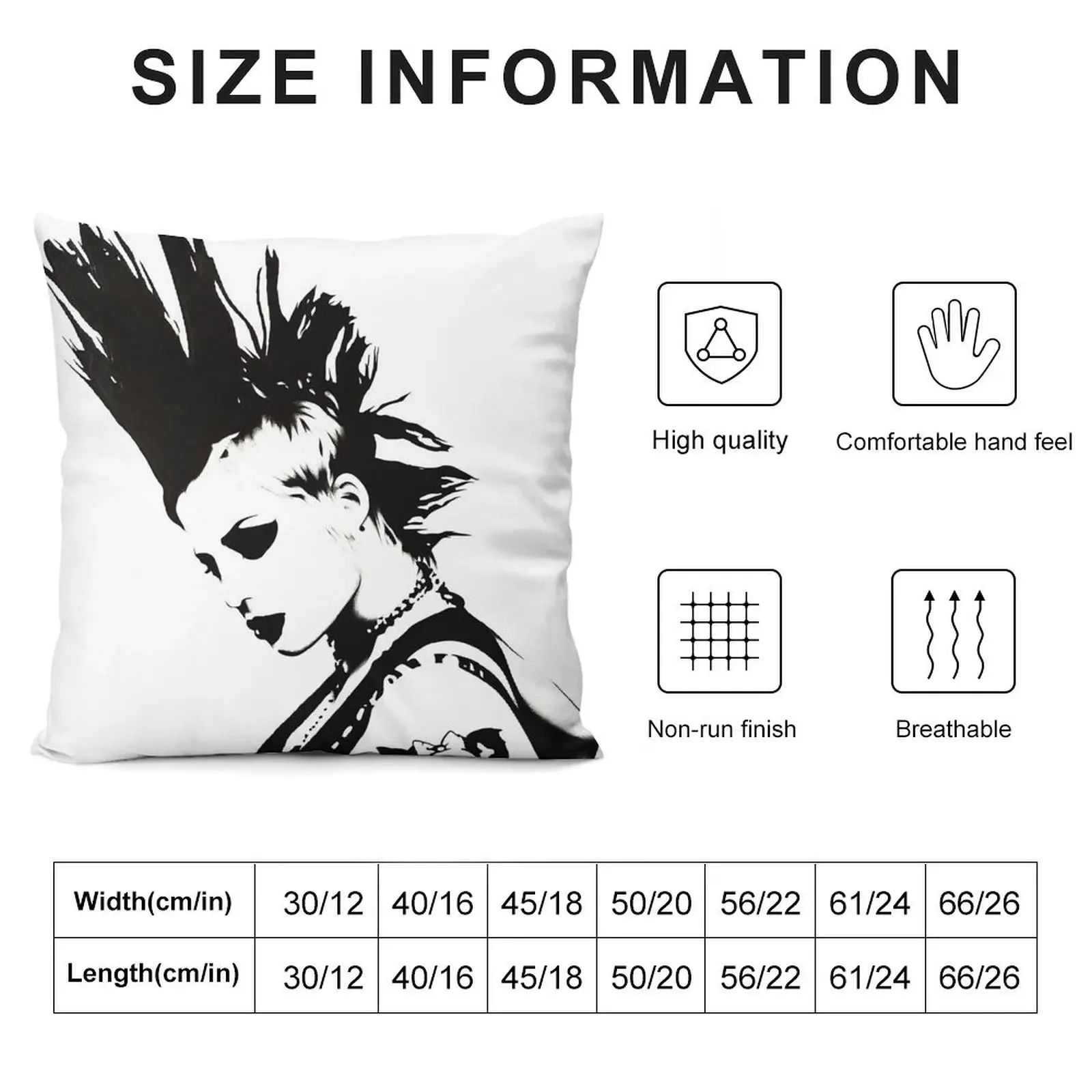 Brody Dalle Throw Pillow Luxury Pillow Case autumn decoration pillow