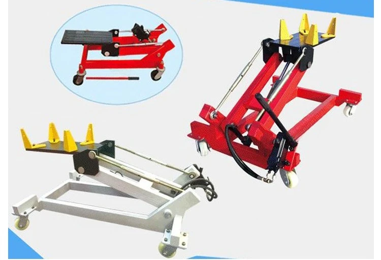 Low position transporter, multi-function disassembly and assembly gearbox, adjustable hydraulic trailer