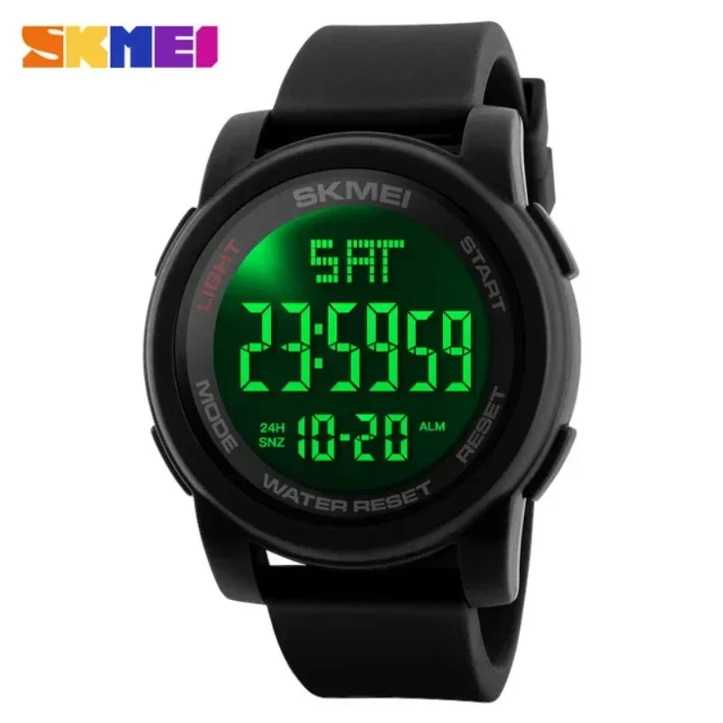 SKMEI 1257 Luxury Sports Digital Watch for Men Military Waterproof Electronic Mens Wristwatches Alarm Clock Reloj Hombre 1469