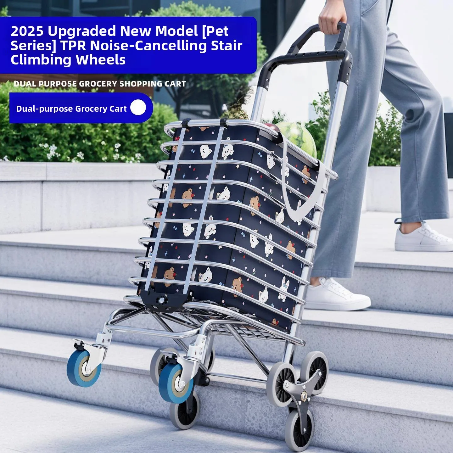 quiet-portable-home-use-shopping-cart-vegetable-buying-little-trailer-stair-climbing-groceries-moving-small-cart-extensible-h