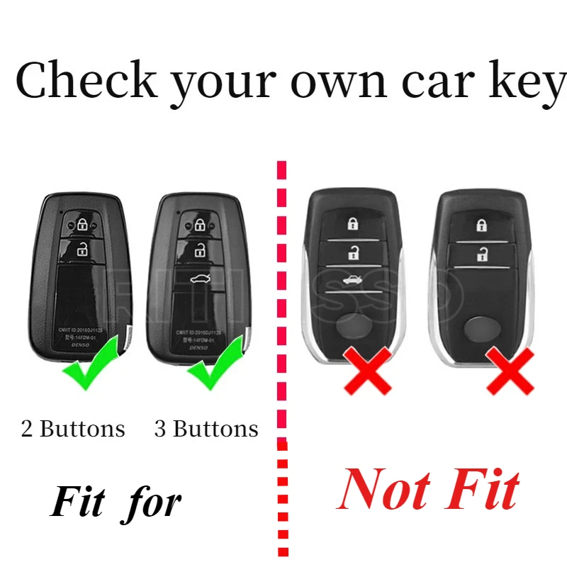 New Transparent Soft TPU Car Key Case Cover for Toyota Prius Camry Corolla C-HR CHR RAV4 Prado 2018 Accessories  Key Covers