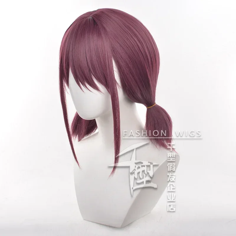 Peluca de Anime de la banda Cry para niñas, bonita Peluca de Cosplay, pelo corto de 38cm, gorro gratis resistente al calor