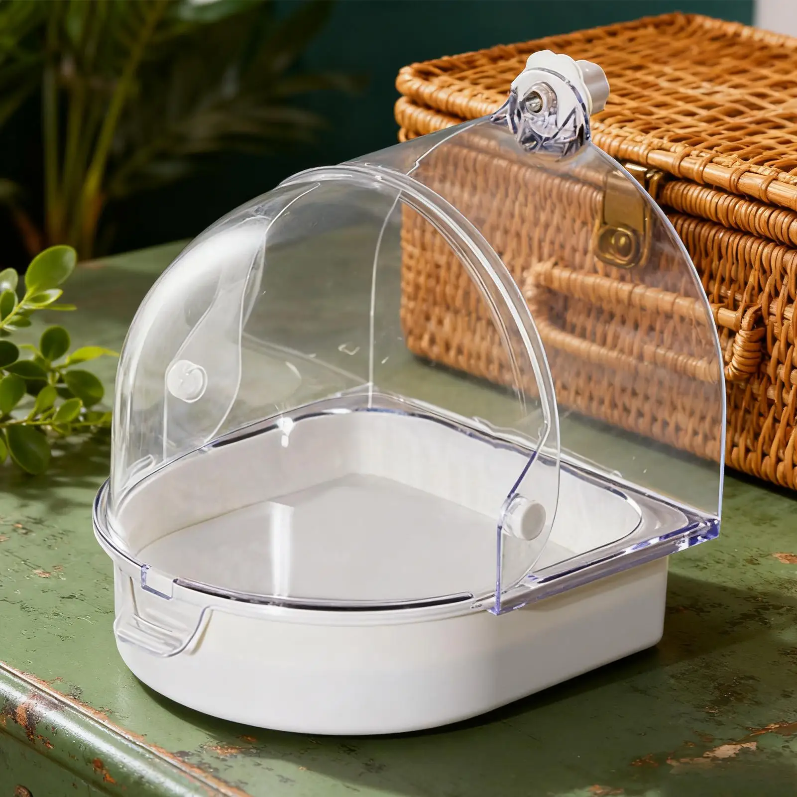 

Попугай, птица, ванна, душ, ванна, чаша, брызгозащищенная прозрачная клетка, птичья ванна для внутреннего окна, корелла, Conure, канарейка