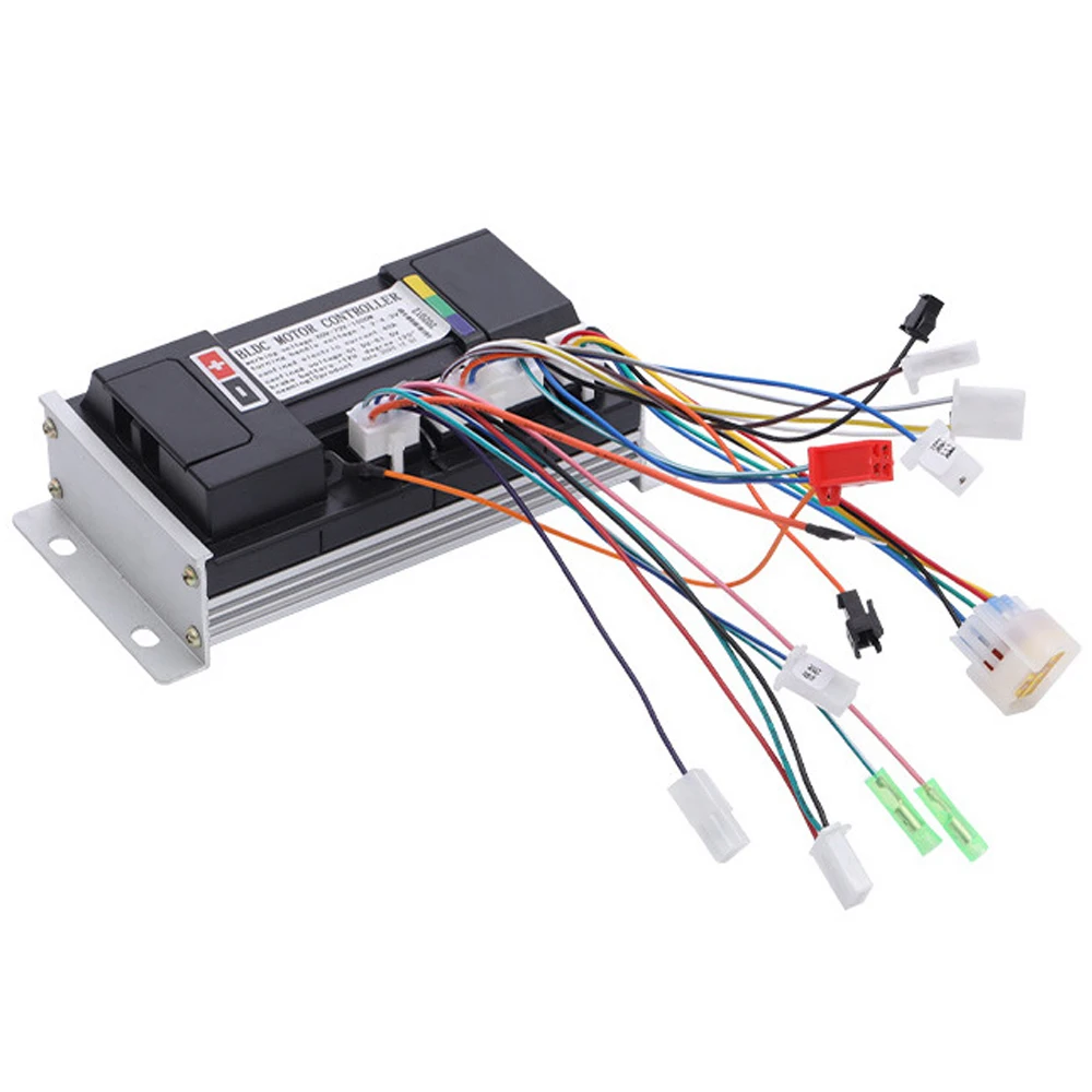 1 PC DC Electric Bike Motor Driver Brushless DC Motor Controller 48V 60V 72V 50A 1500W Sine Electric Vehicle Motor Controller