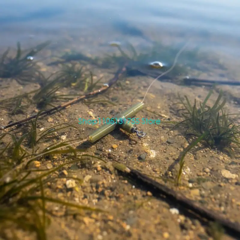 10 قطع التشابك يحرر الكارب الصيد الحفارات مجموعة الفولاذ المقاوم للصدأ هوك التغييرات السريعة موصل يعمل مع أنماط الطعوم تقريبا