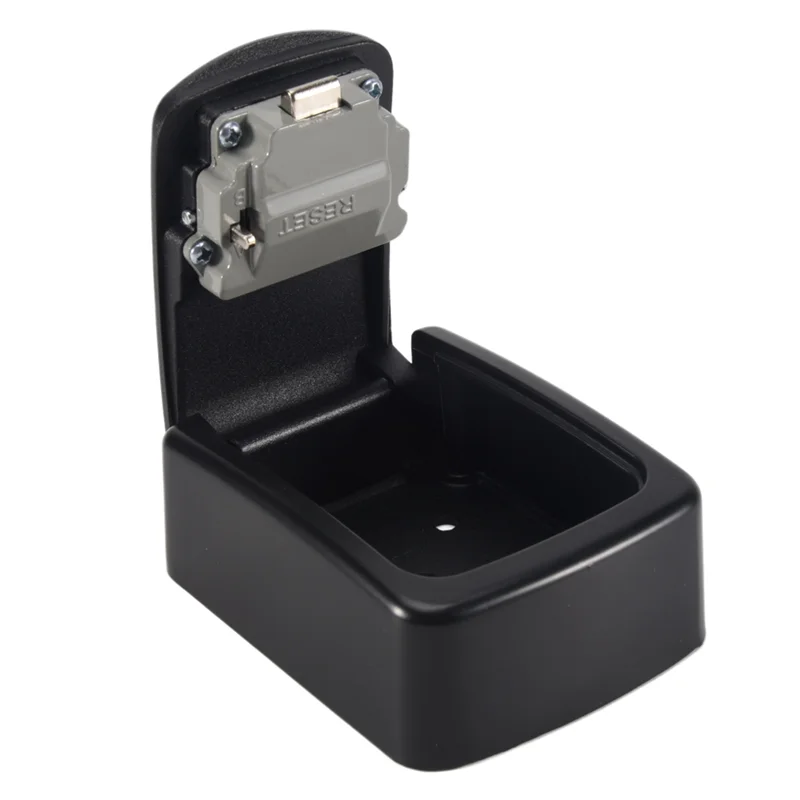 N93R Key Lock Box Wall Mounted 4 Digit Combination Lock Box For House Key Weatherproof Security Key Storage Lock Box