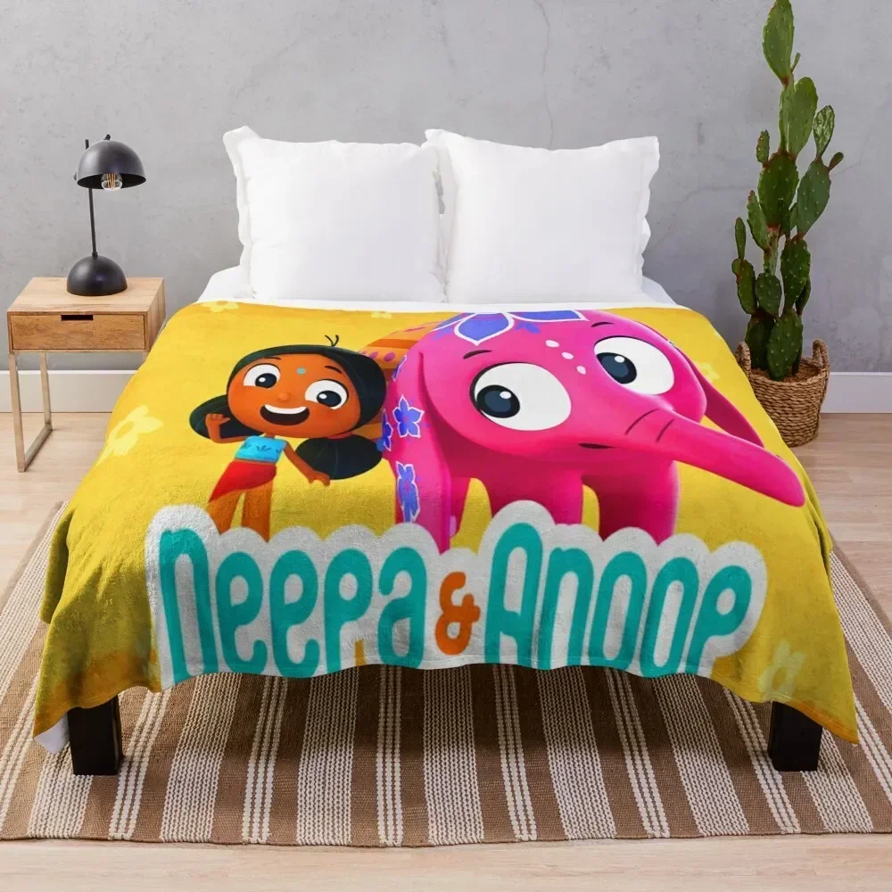 

Deepa and Anoop Throw Blanket Luxurious Soft Blanket Holiday Gift for Family