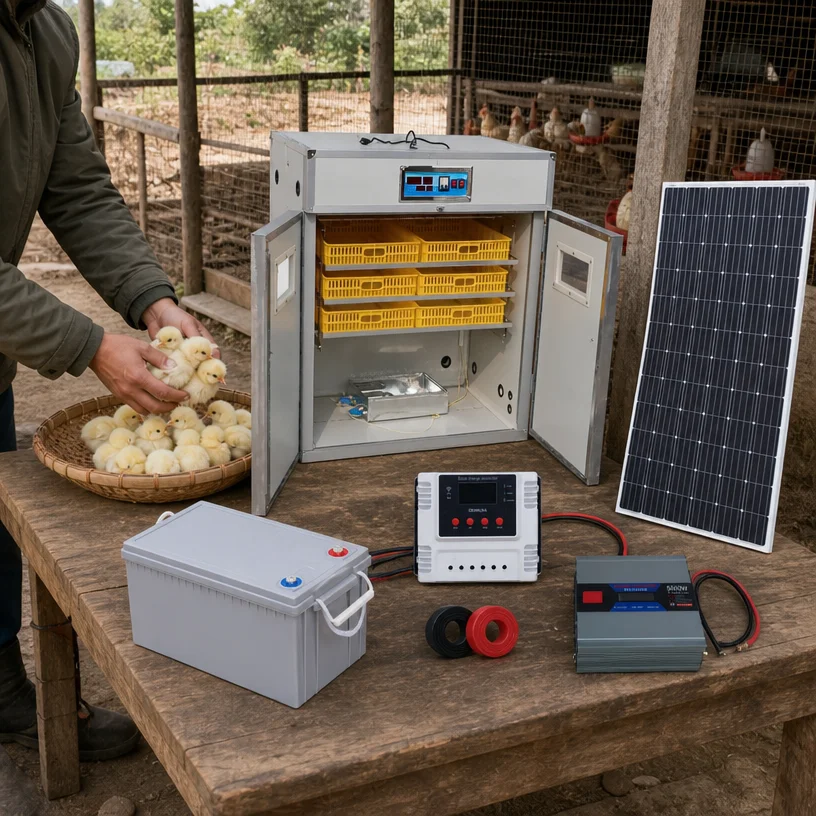 Automatic Temperature And Humidity Controller Incubators Solar Hatching Eggs Farming Incubator For Sale