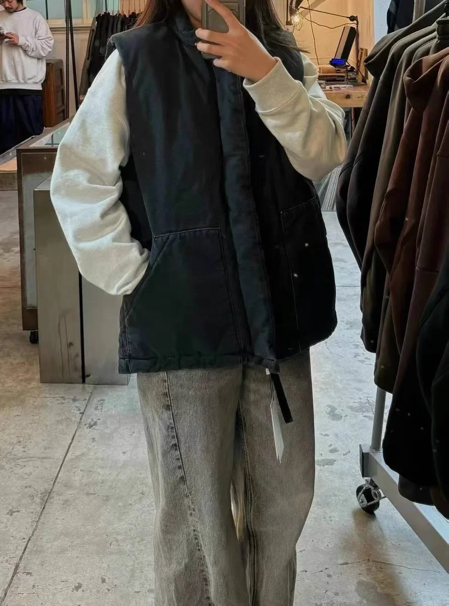 سترة مبطنة ومغسولة ذات ياقة واقفة من N.HOOLYWOOD #3