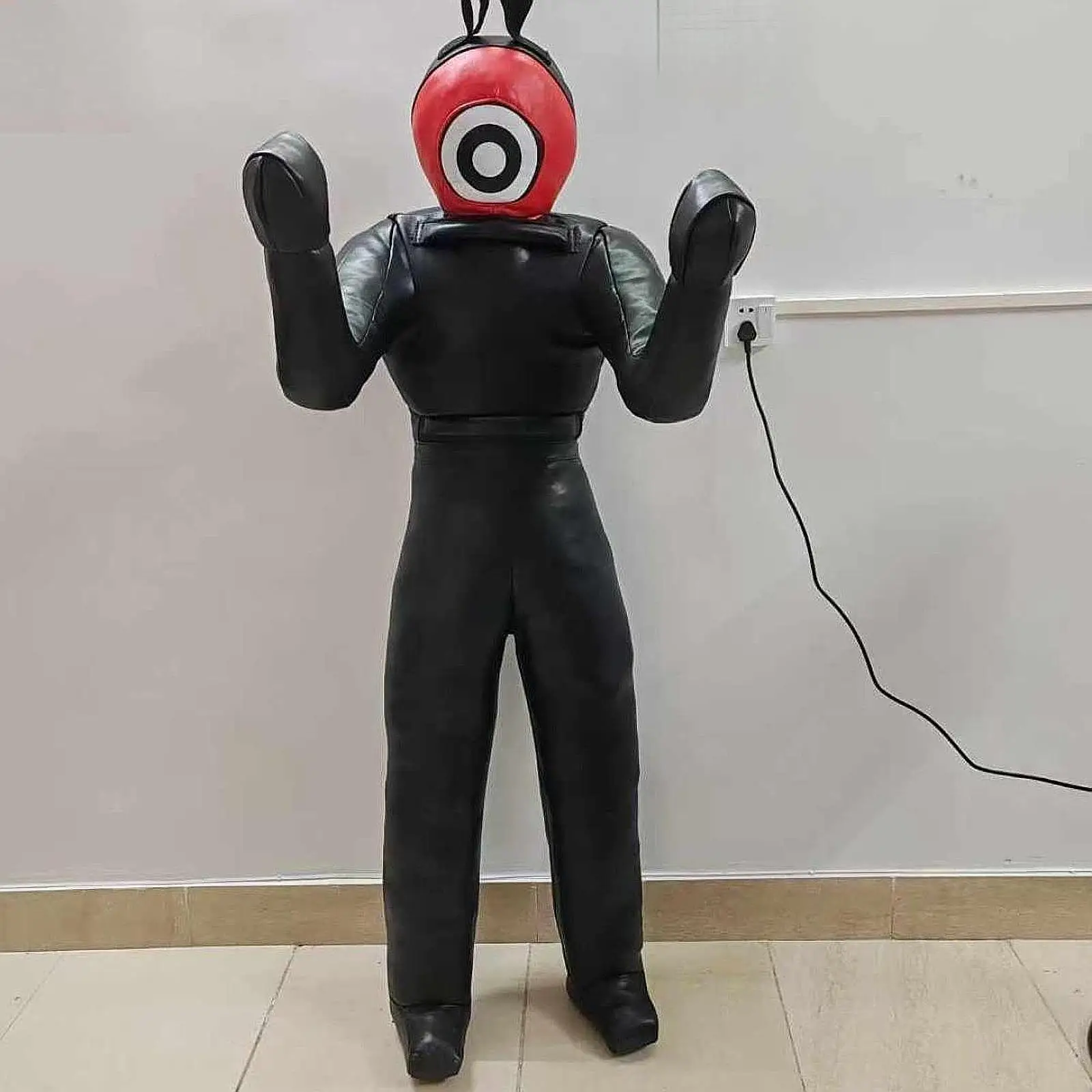 

Grappling Dummy Empty Shell Unfilled Punch Bag Karate Training Dummy Brazilian Jitsu Judo Submission Home Gym Practice Dummy