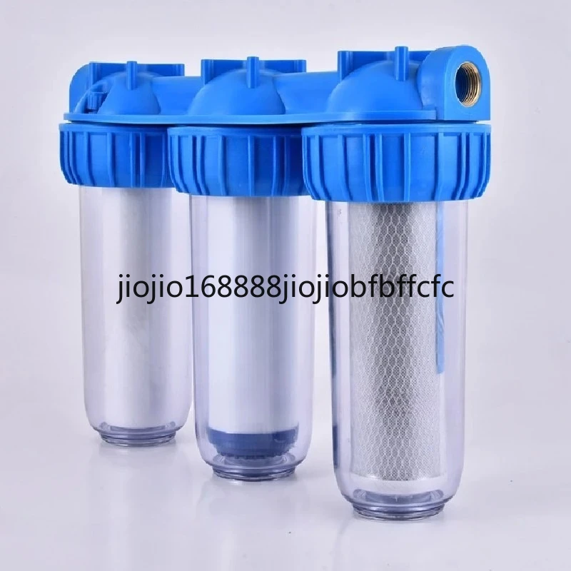 Suitable for high-pressure cleaning equipment in elemental livestock farms, 10 inch three-stage washable filter