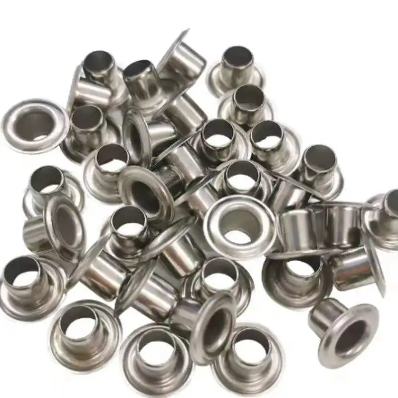 Brass Color Stainless Steel Nickle Plated Eyelets 12mm 10mm 8mm 6mm 5.5mm Banners Tarpaulin Canvas Eyelet Punching Machine New