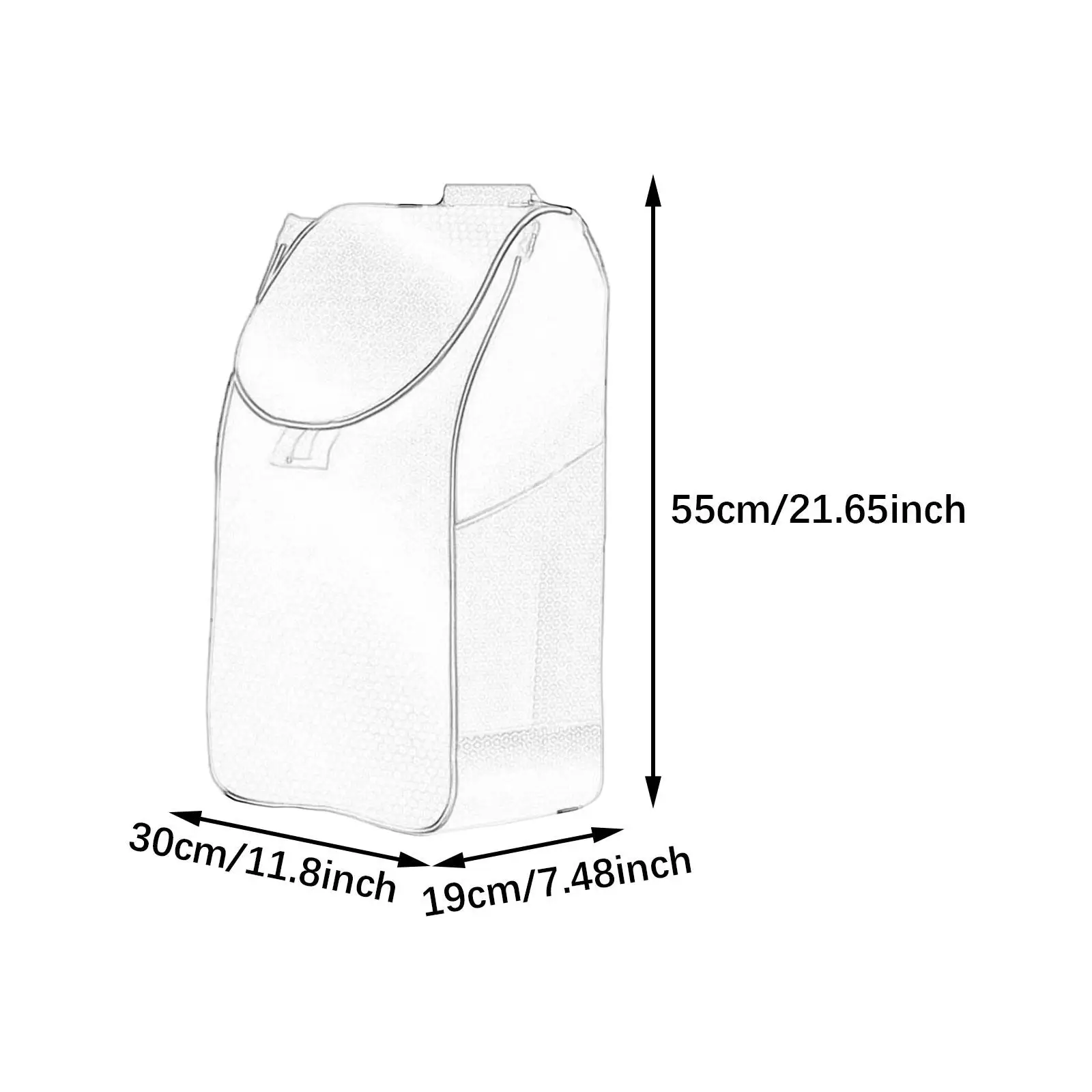 Torba na koszyk na zakupy, zewnętrzna torba z tkaniny Oxford, składany organizer na torbę