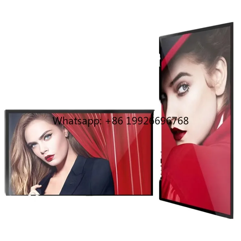 32Inch LCD Ultra Touch display screen  Wall Mounted Commercial LCD Advertising Display Retail Menu Manufacturer Supplier