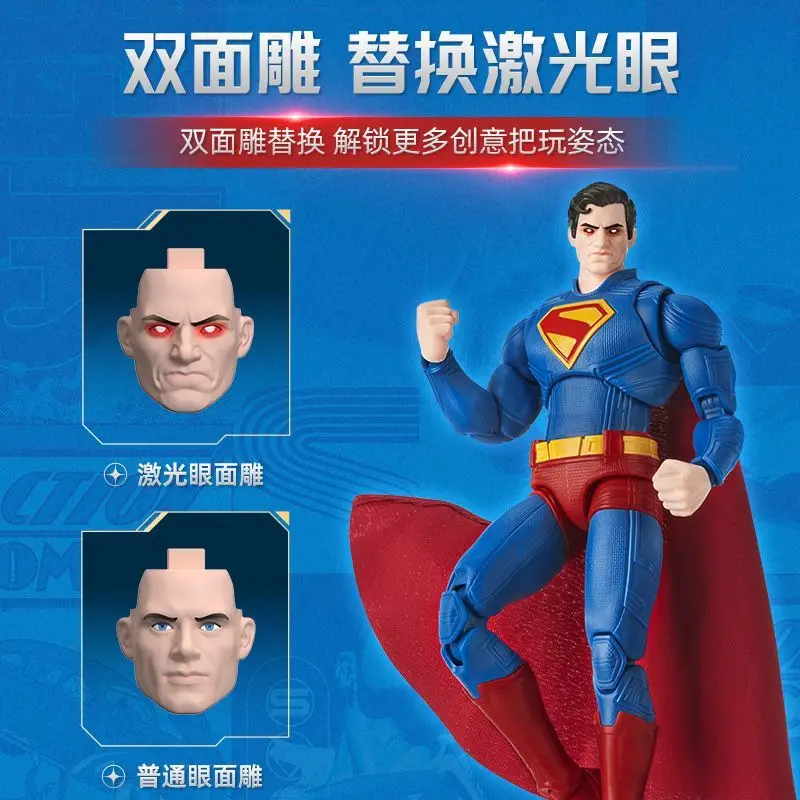 BLOKEES Superman DC Superhero Building Block Set 2025 Champion Class Deluxe Action Figure Licensed Collectible Assembly Toy Gift view 2