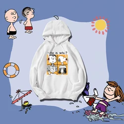 Snoopy HoodieFor Women SNOOPY Sweater European and American Trendy  Sports Jacket Couple's Girlfriend Hoodie Men's Pullover