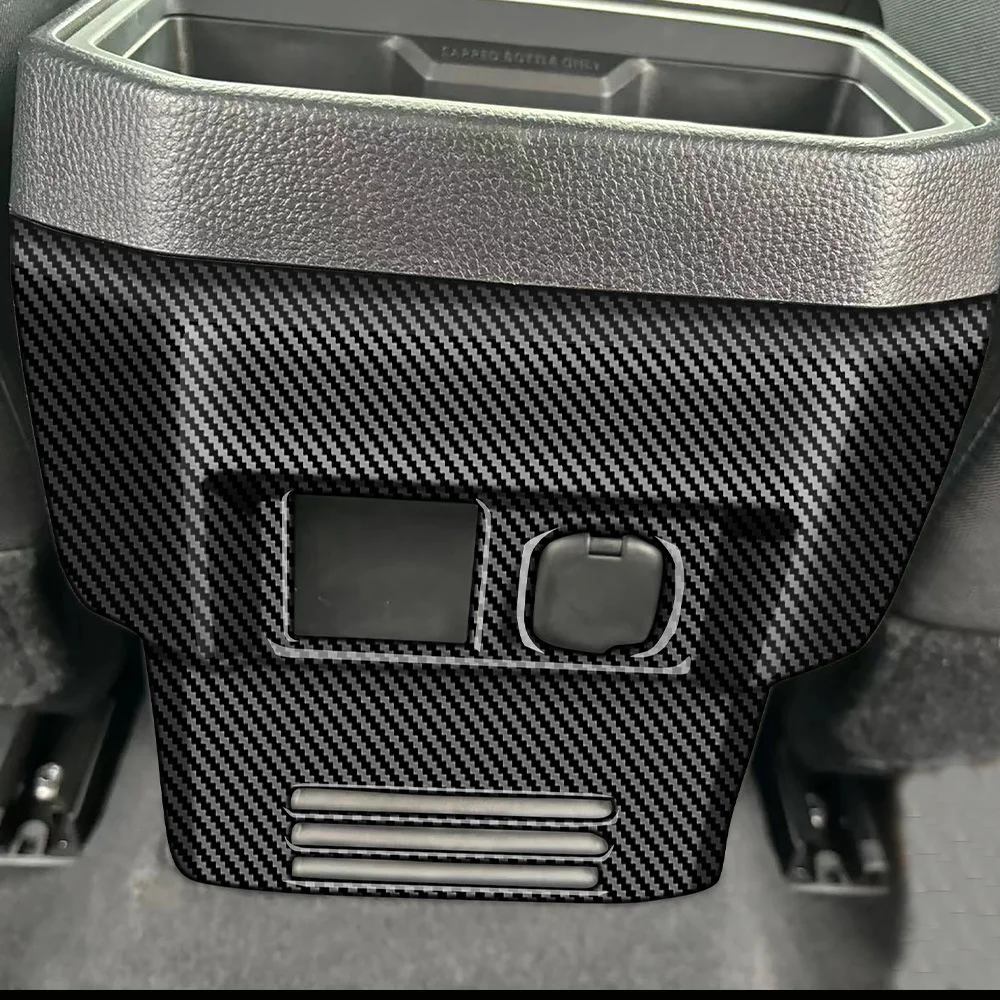 Fit for Toyota Tacoma 2024 2025 Interior Accessories Carbon Fiber Look Car Interior Cover Trim Panel Decoration Sticker