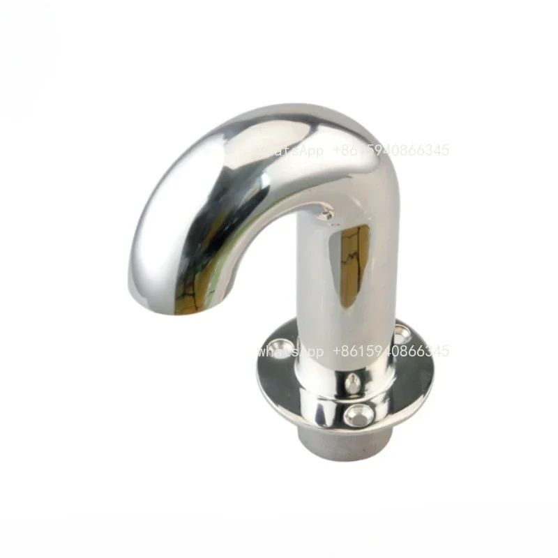 35mm Stainless Steel U Type Goose Neck Cable Outlet Tube Marine Boat Deck Wire Tidy Protection Pipe