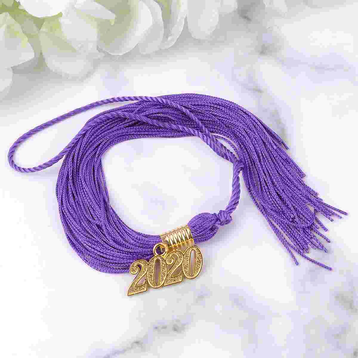 6 Pcs Grad Party Decor Fringe Tassel for Graduation Graduate Ceremony Doctor Cap