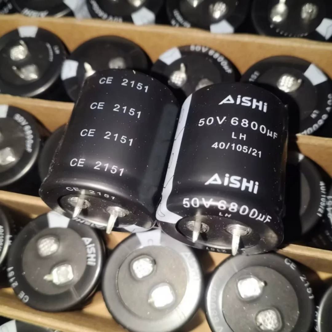 

6800UF 50V Aihua electrolytic capacitor 50V6800UF 30*35 LH 105 degrees