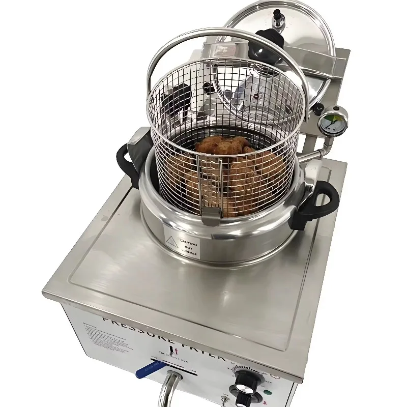 16L Commercial Electric Chicken Henny Penny KFC Broaster Deep Fryer Machine Parts Equipment Pressure Fryer view 4