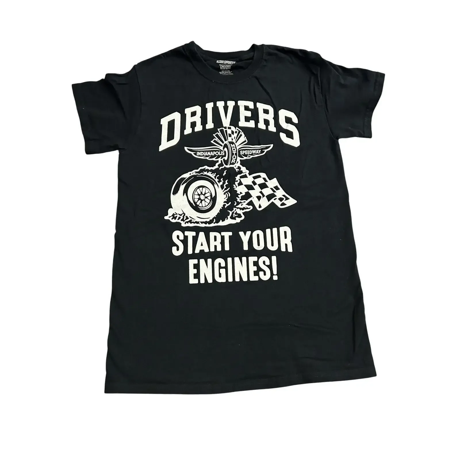 Indianapolis Motor Speedway 'Drivers Start Your Engines' Racing  T shirt vintage Washed designer clothes fashion Casual