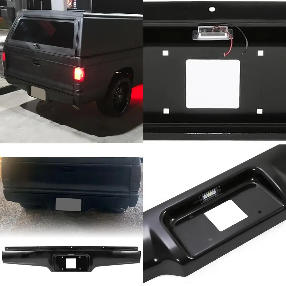 

Поддон заднего бампера, совместимый с Chevy S10 GMC S15 Sonoma 1982-1993 годов со стальным пикапом Light