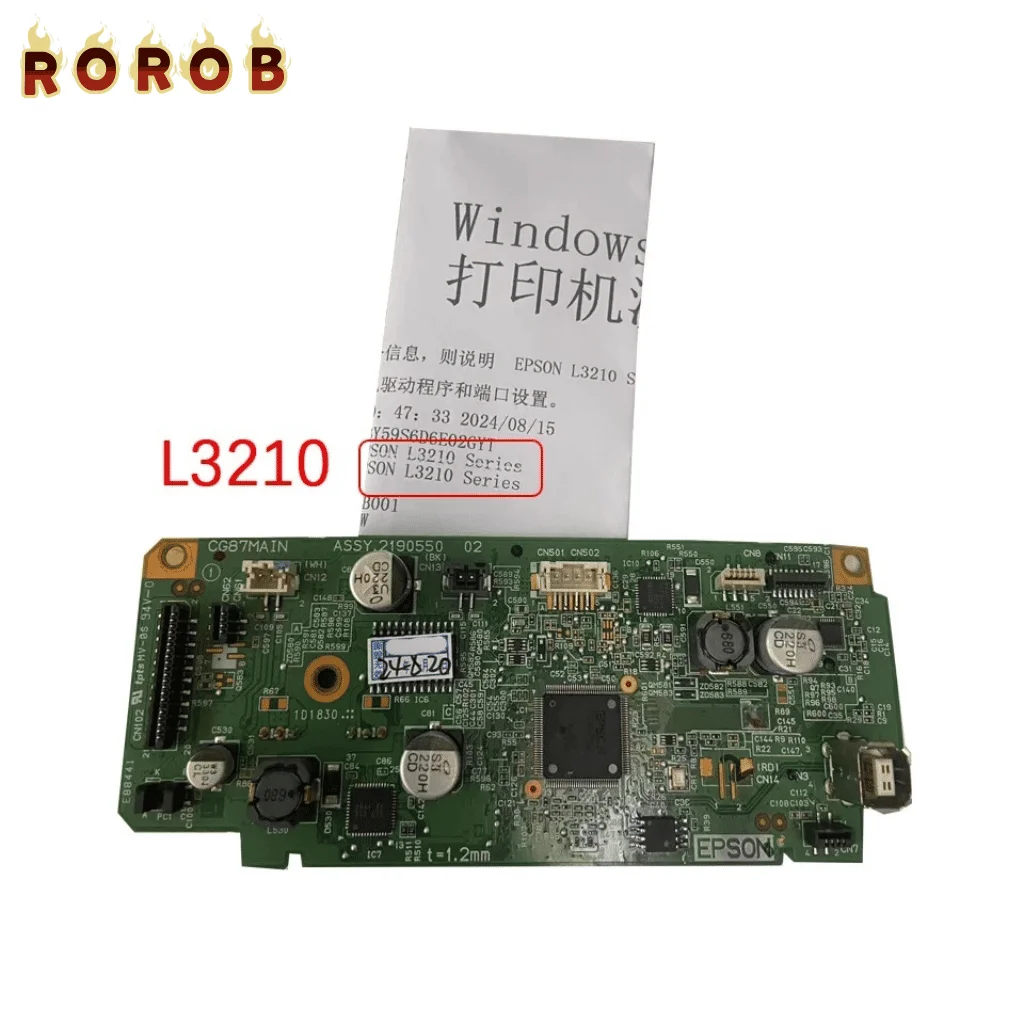 

Original CG87Main Board, L3210 L3211 L3218 L3219 Motherboard Logic MainBoard for EPSON L3210 L3211 L3218 L3219 Printer