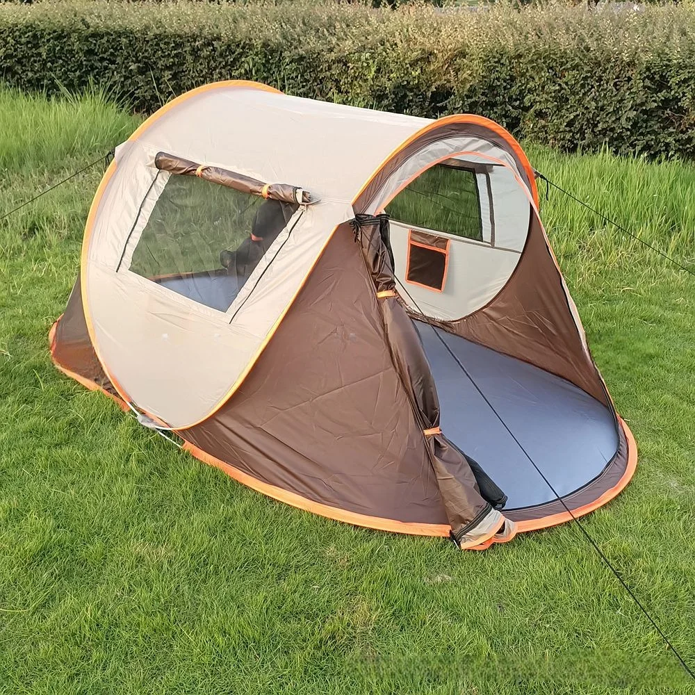 

3-4 People Quickly Open Fully Automatic Pop-up Tent, Waterproof Camping Boat Tent, Portable Outdoor Tent For Travel