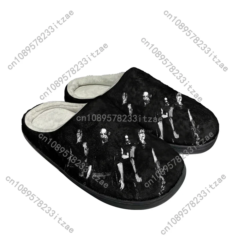 Hot Fear Factory Fashion Cotton Custom Slippers Mens Womens Teenager Plush Casual Keep Warm Shoes Thermal Comfortable Slipper