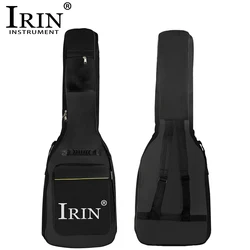 IRIN 600D Waterproof Guitar Case Double Strap Padded Guitar Bag Backpack Shoulder Strap Thickening Bag Electric Guitar Parts