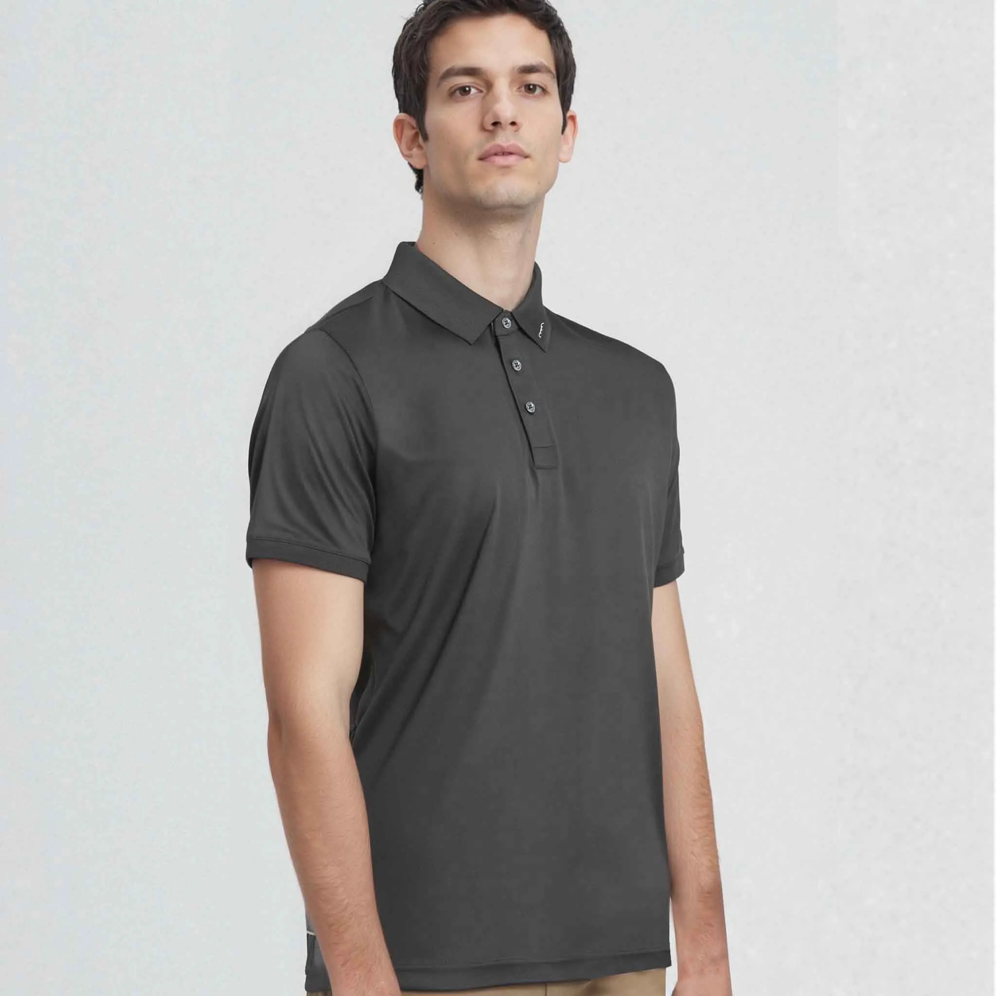Brand Men Polo Shirts Short Sleeve Collar New Solid Men's Business Casual Tshirts Trendy Summer