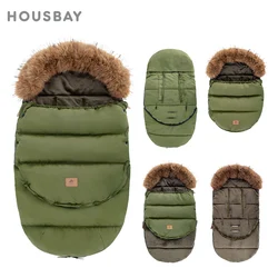 Poussette chancelière universelle coupe-vent pour nouveau-né, enveloppe à décharge, sac de landau, accessoires perfectionnés, 0-36 mois