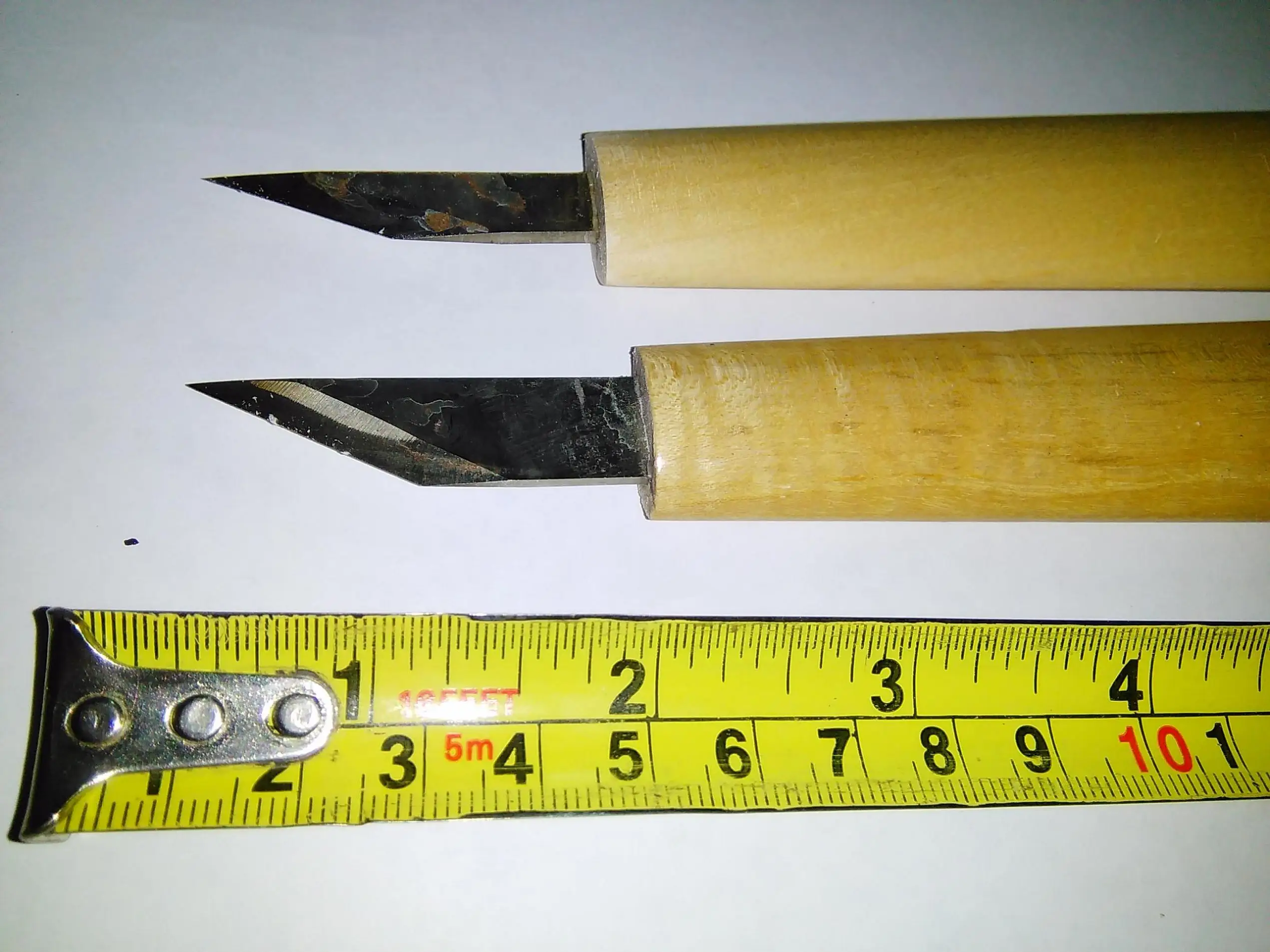 2 PCs Violin Caring Knives Luthier tools Sharp High Steel Tool