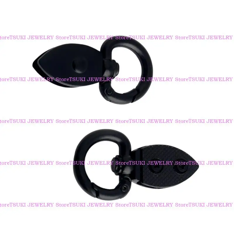 

62KE 2PCS Многоцелевая металлическая пружинная пряжка для проекта ремесела для ремешков для ремешков.