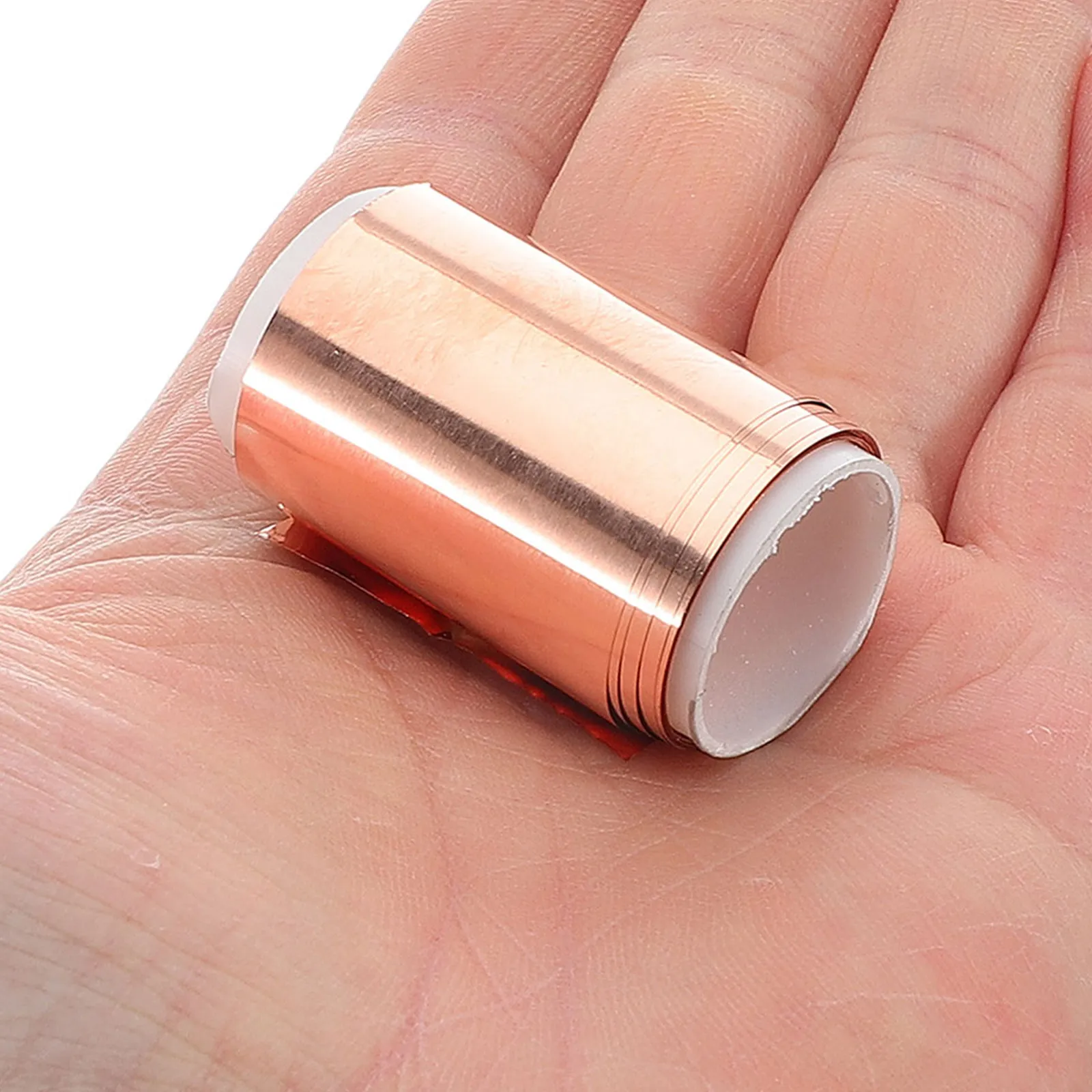 1 Roll 0.1mm Copper Strip Roll for Electronics: Precision Copper Sheeting for Transformers, Wiring, Metalworking, and Electrical