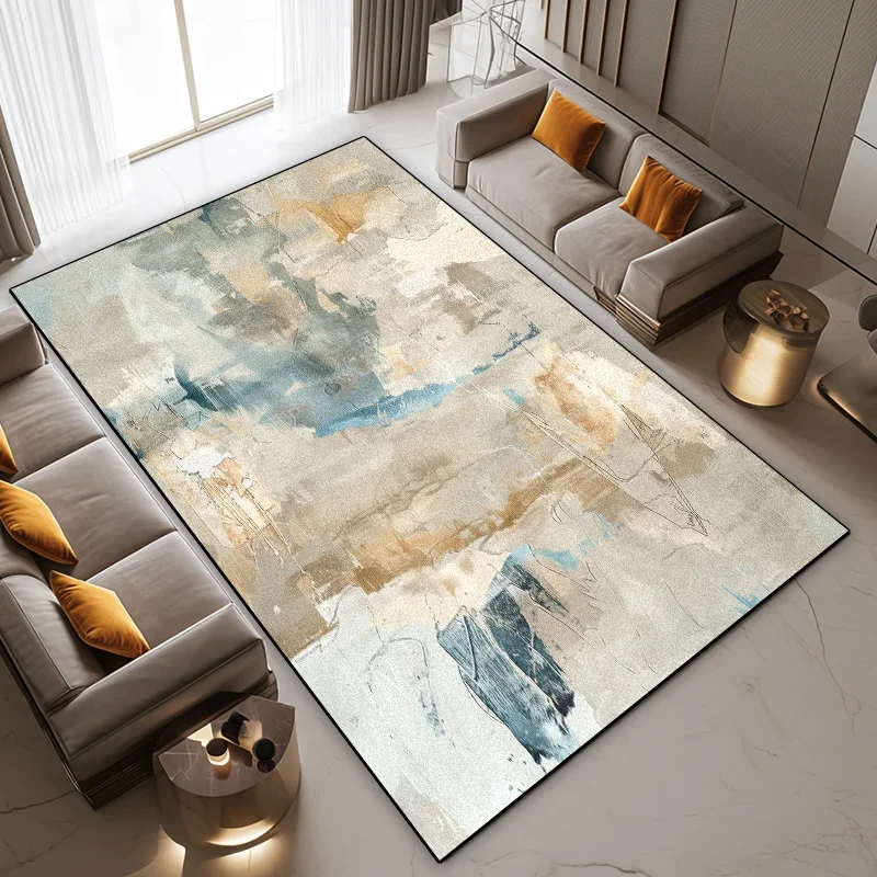 Nordic Ink Splash Abstract Carpets Living Room Large Area Home Decoration Bedroom Rugs Non-slip Coffee Tables Balcony Foor Mats