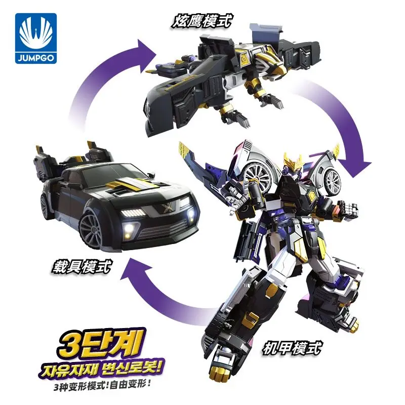 Mini Force Super Dinosaur Power Transformation Robot Toys Action Figures MiniForce X Simulation Car Deformation Airplane Toy