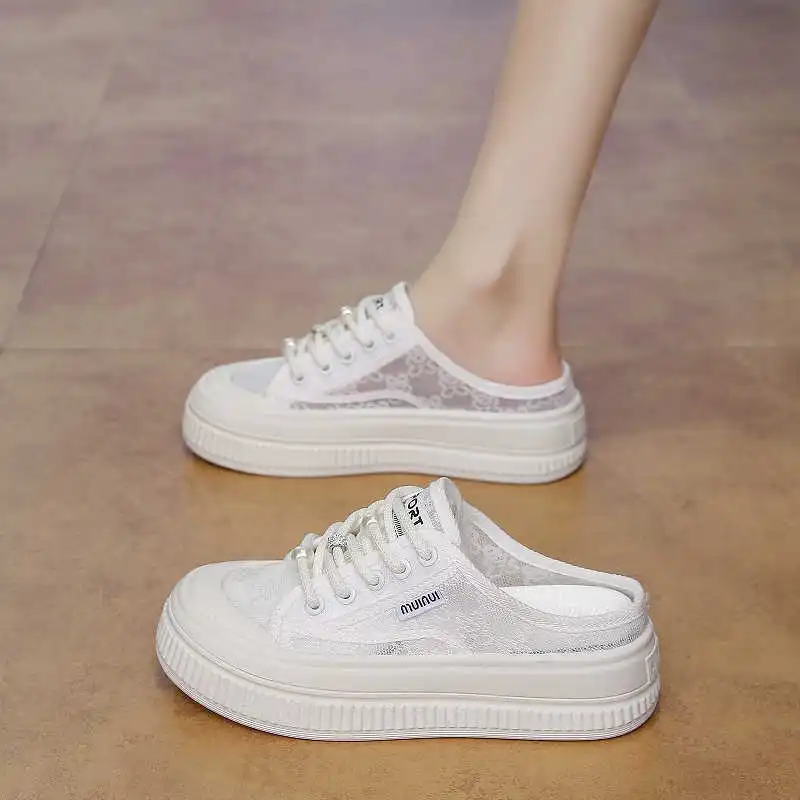 

Thick Heel Appearance Increases New Sneakers For Women Running Women's Shoes For Walking Women's Footwear Summer Sport