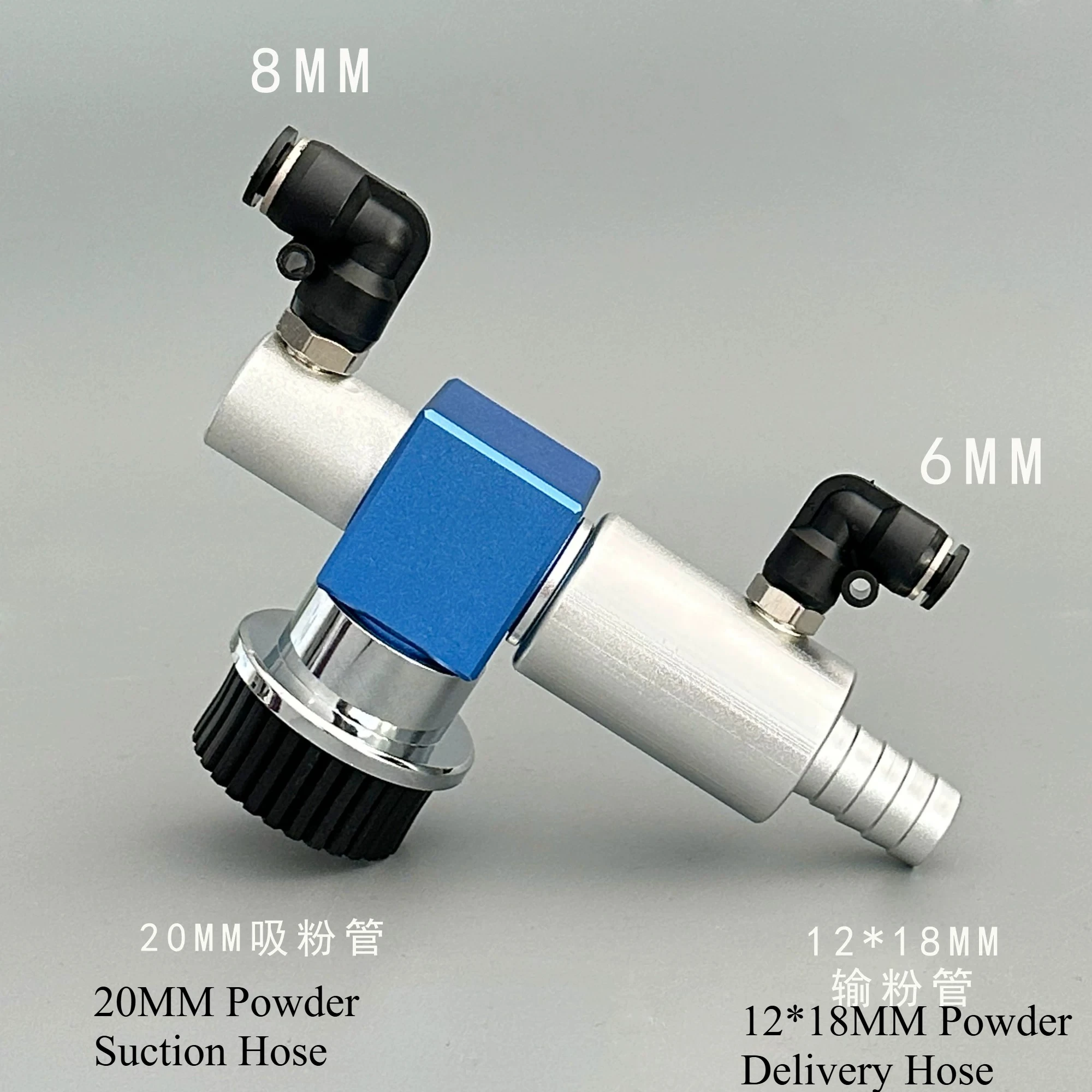 High Output Split Venturi Powder Pump, Electrostatic Powder Coating Machine Replacement Suction Pump Accessories